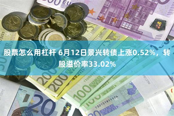 股票怎么用杠杆 6月12日景兴转债上涨0.52%，转股溢价率33.02%