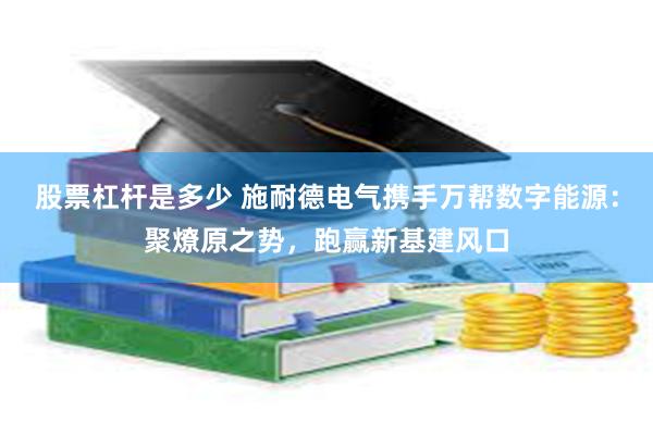 股票杠杆是多少 施耐德电气携手万帮数字能源：聚燎原之势，跑赢新基建风口